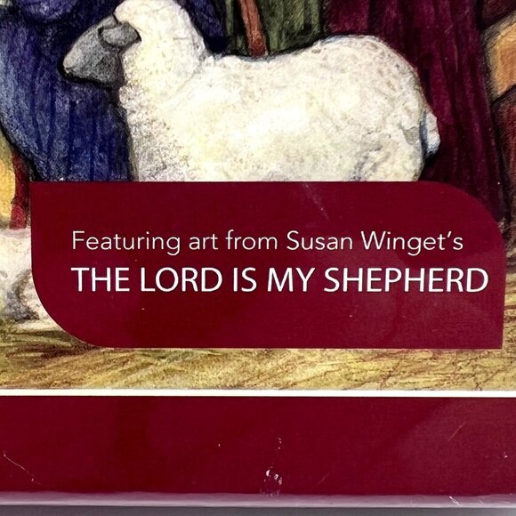 Lang 500 Piece Jigsaw Puzzle Nativity Scene The Lord Is My Sheperd Susan Winget - Picture 3 of 10